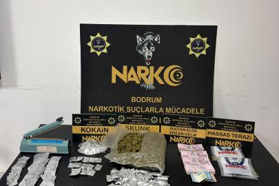 Bodrum’da uyuşturucu operasyonu: 4 gözaltı
