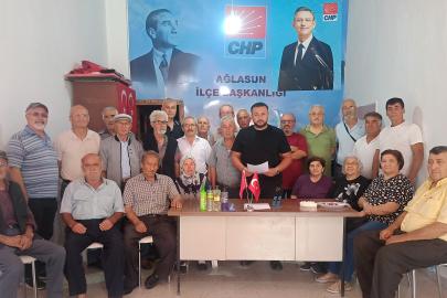 CHP Ağlasun ilçe yönetimi istifa etti